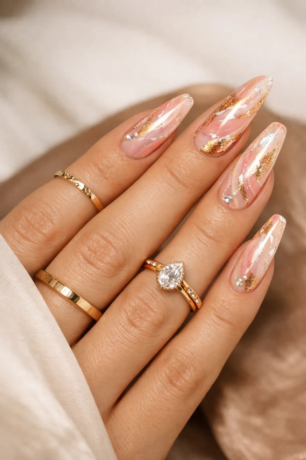 Pose d'ongles